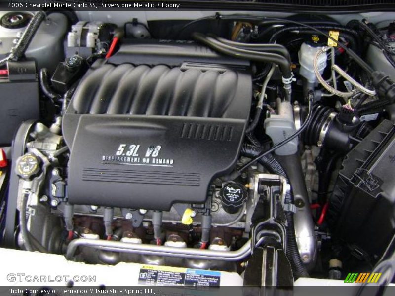 Silverstone Metallic / Ebony 2006 Chevrolet Monte Carlo SS