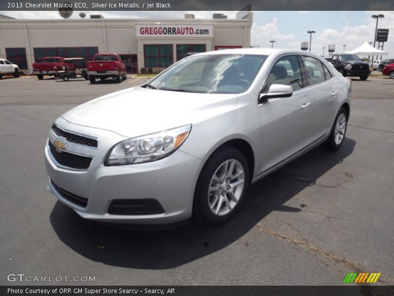 Silver Ice Metallic / Jet Black 2013 Chevrolet Malibu ECO