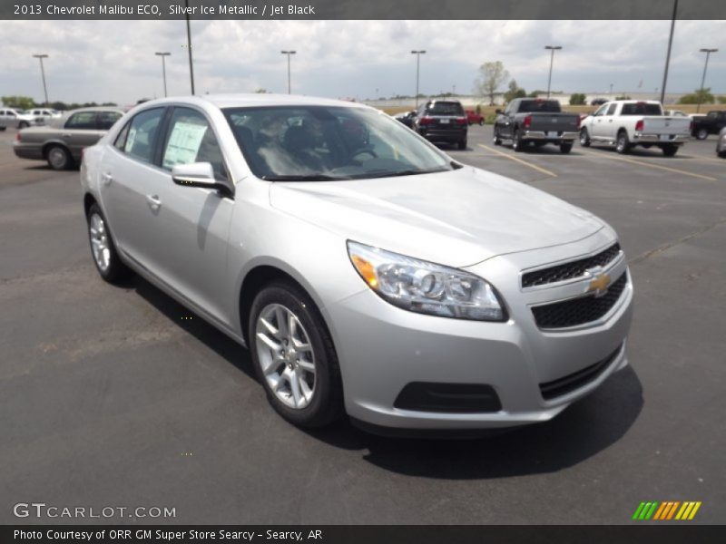 Silver Ice Metallic / Jet Black 2013 Chevrolet Malibu ECO