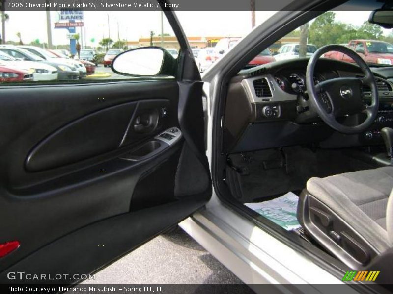 Silverstone Metallic / Ebony 2006 Chevrolet Monte Carlo SS