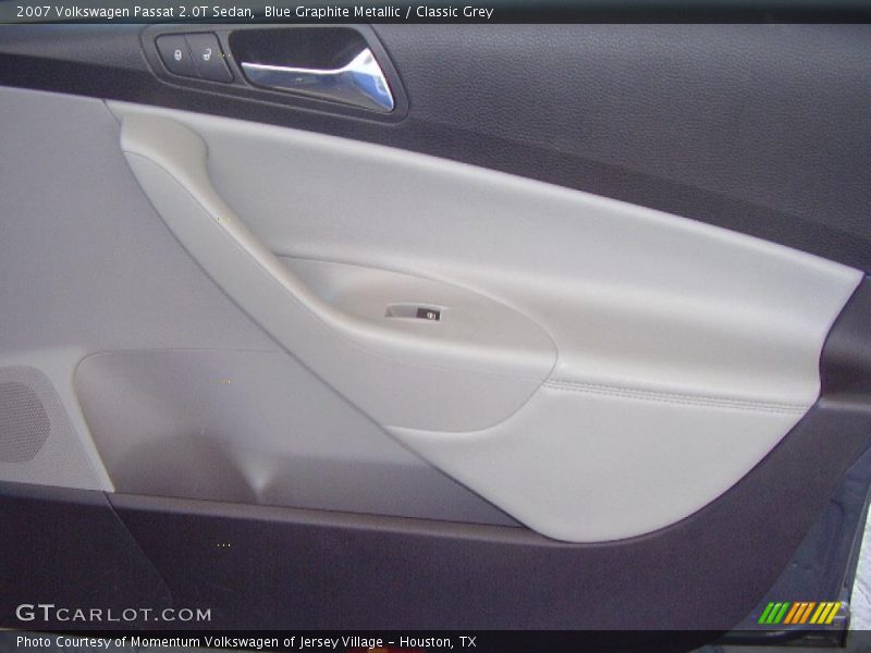 Blue Graphite Metallic / Classic Grey 2007 Volkswagen Passat 2.0T Sedan