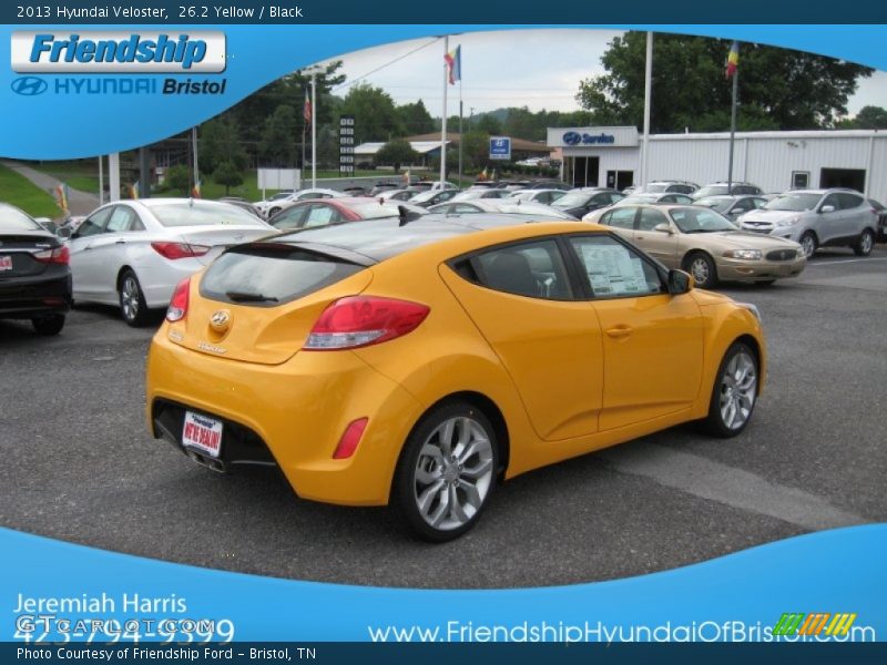 26.2 Yellow / Black 2013 Hyundai Veloster