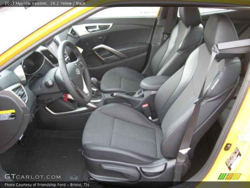  2013 Veloster  Black Interior