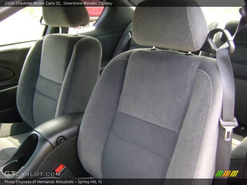 Silverstone Metallic / Ebony 2006 Chevrolet Monte Carlo SS