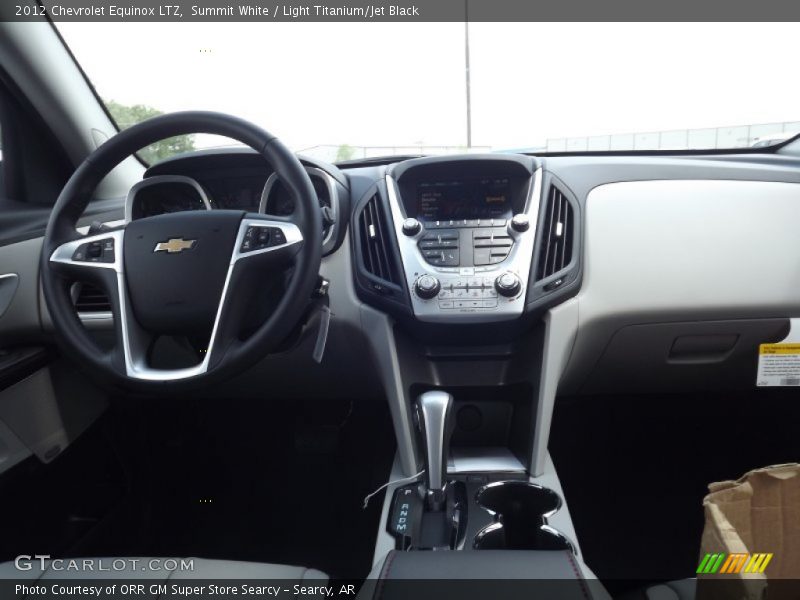 Summit White / Light Titanium/Jet Black 2012 Chevrolet Equinox LTZ
