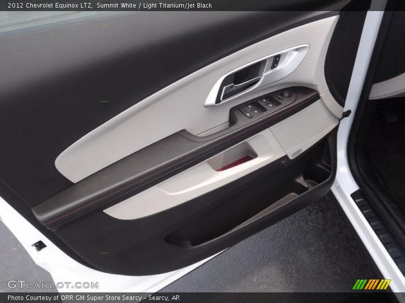 Summit White / Light Titanium/Jet Black 2012 Chevrolet Equinox LTZ