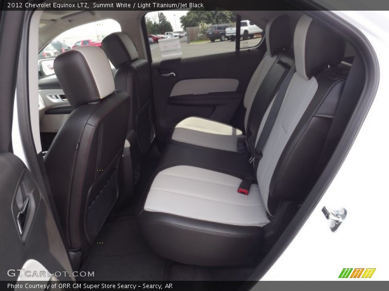 Summit White / Light Titanium/Jet Black 2012 Chevrolet Equinox LTZ