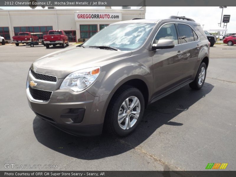 Mocha Steel Metallic / Jet Black 2012 Chevrolet Equinox LT