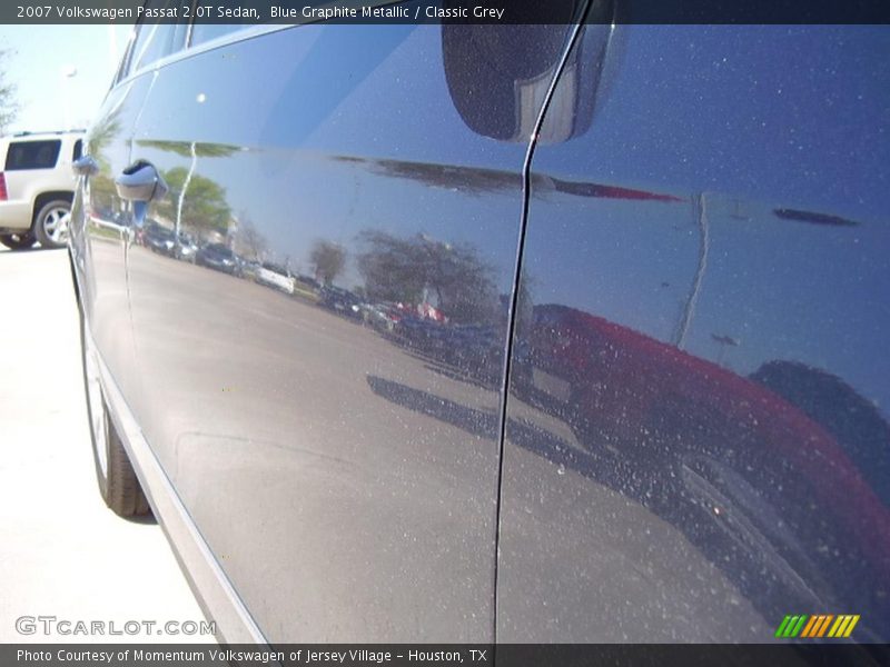 Blue Graphite Metallic / Classic Grey 2007 Volkswagen Passat 2.0T Sedan