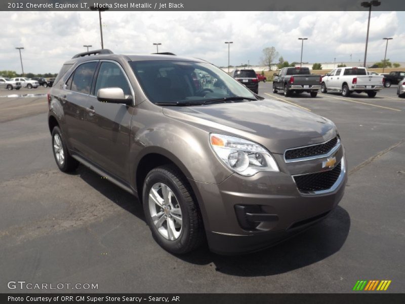 Mocha Steel Metallic / Jet Black 2012 Chevrolet Equinox LT