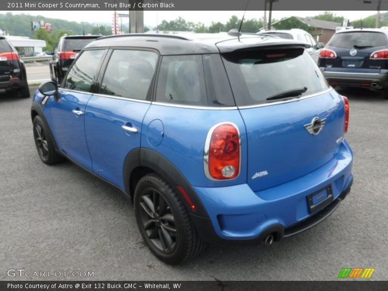 True Blue / Carbon Black 2011 Mini Cooper S Countryman