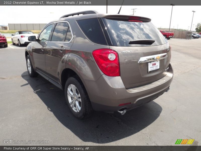 Mocha Steel Metallic / Jet Black 2012 Chevrolet Equinox LT