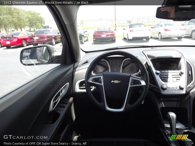 Mocha Steel Metallic / Jet Black 2012 Chevrolet Equinox LT