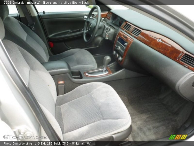 Silverstone Metallic / Ebony Black 2008 Chevrolet Impala LS