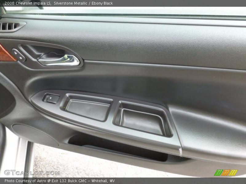 Silverstone Metallic / Ebony Black 2008 Chevrolet Impala LS