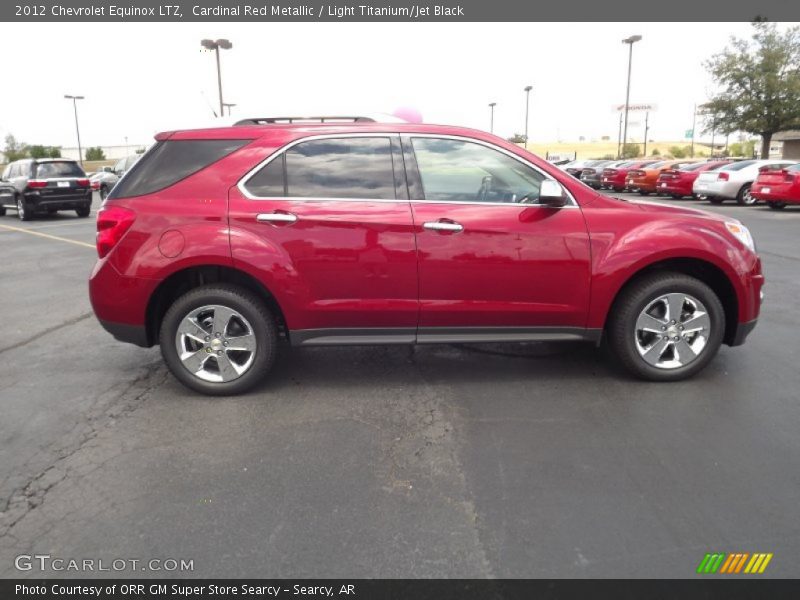 Cardinal Red Metallic / Light Titanium/Jet Black 2012 Chevrolet Equinox LTZ