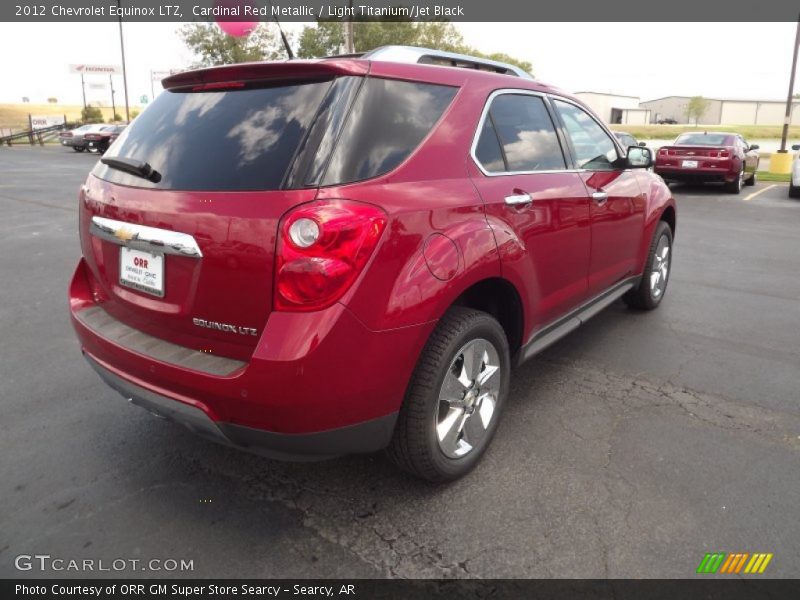 Cardinal Red Metallic / Light Titanium/Jet Black 2012 Chevrolet Equinox LTZ