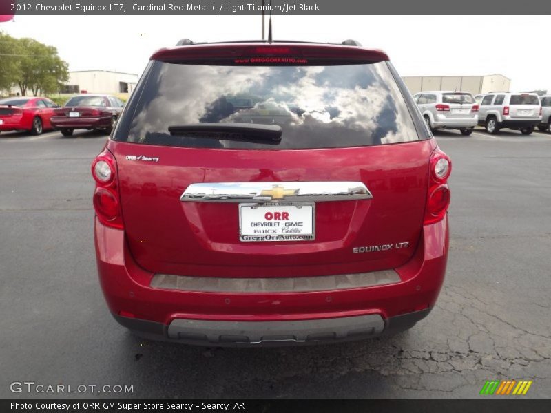 Cardinal Red Metallic / Light Titanium/Jet Black 2012 Chevrolet Equinox LTZ