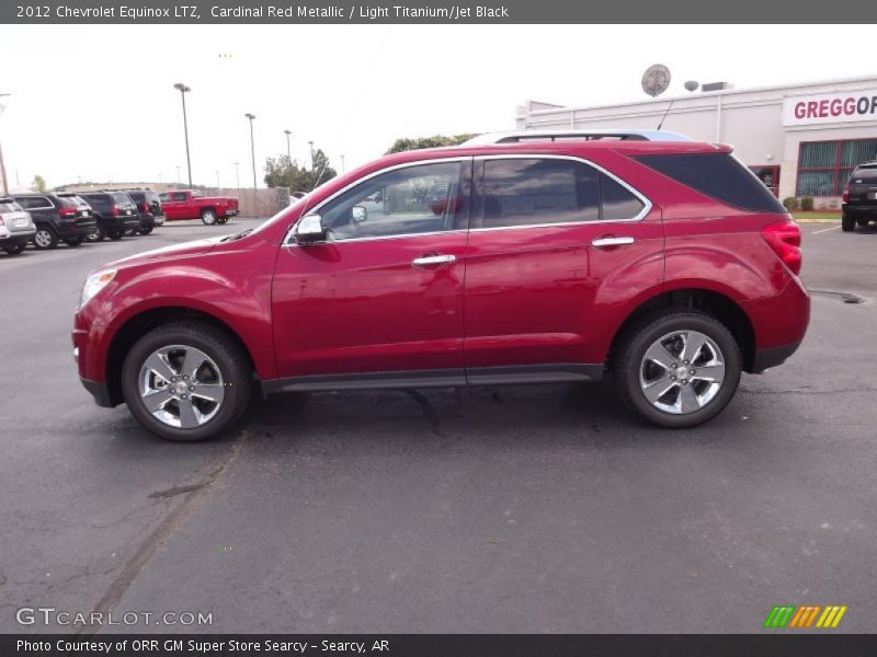Cardinal Red Metallic / Light Titanium/Jet Black 2012 Chevrolet Equinox LTZ