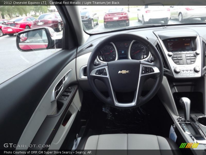 Cardinal Red Metallic / Light Titanium/Jet Black 2012 Chevrolet Equinox LTZ