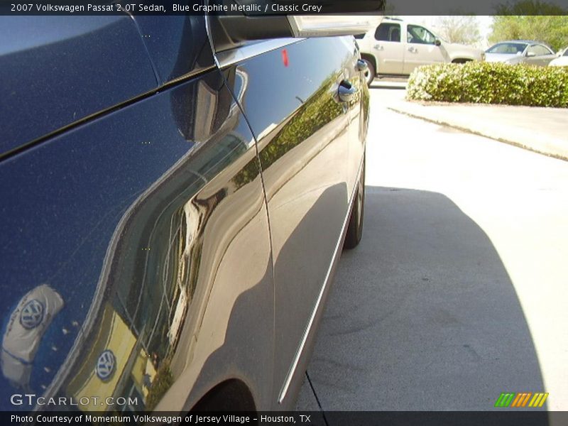 Blue Graphite Metallic / Classic Grey 2007 Volkswagen Passat 2.0T Sedan