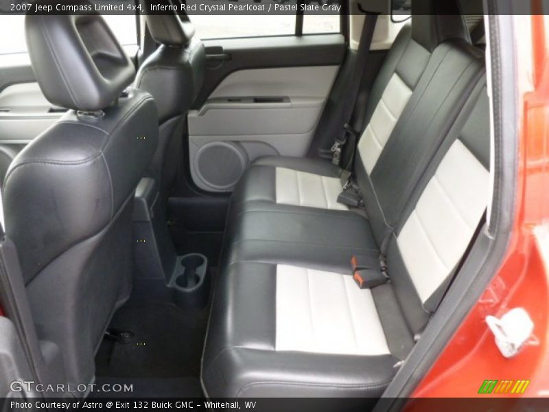Inferno Red Crystal Pearlcoat / Pastel Slate Gray 2007 Jeep Compass Limited 4x4