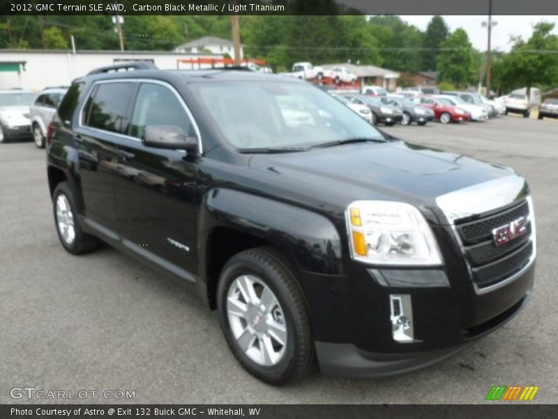Carbon Black Metallic / Light Titanium 2012 GMC Terrain SLE AWD