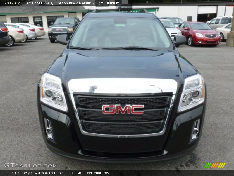 Carbon Black Metallic / Light Titanium 2012 GMC Terrain SLE AWD
