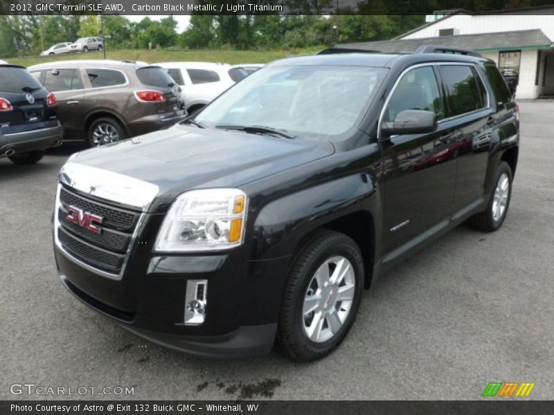 Carbon Black Metallic / Light Titanium 2012 GMC Terrain SLE AWD