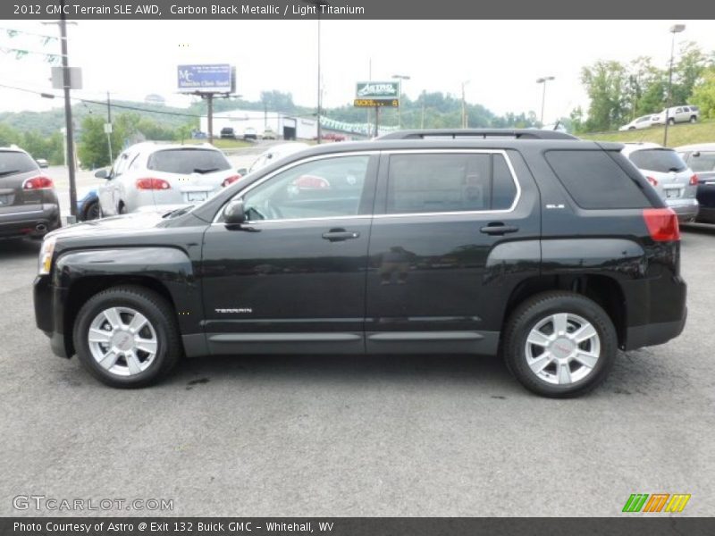 Carbon Black Metallic / Light Titanium 2012 GMC Terrain SLE AWD