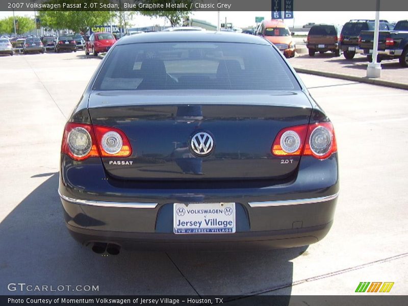 Blue Graphite Metallic / Classic Grey 2007 Volkswagen Passat 2.0T Sedan