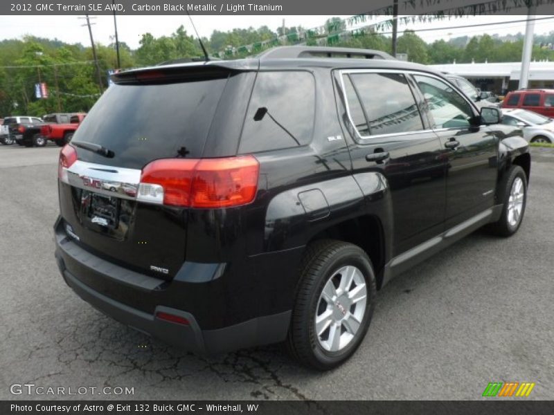 Carbon Black Metallic / Light Titanium 2012 GMC Terrain SLE AWD