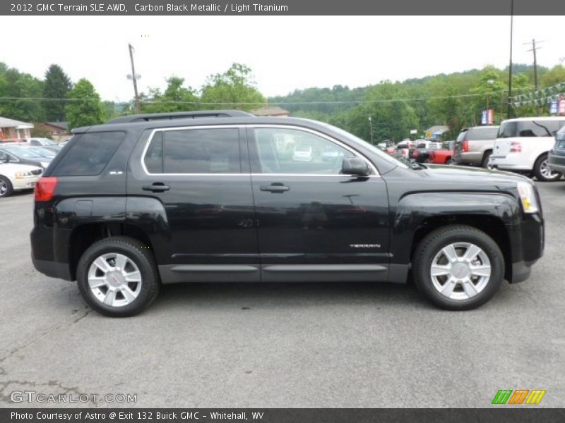 Carbon Black Metallic / Light Titanium 2012 GMC Terrain SLE AWD