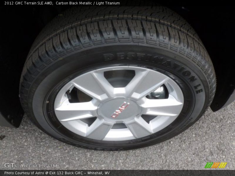 Carbon Black Metallic / Light Titanium 2012 GMC Terrain SLE AWD