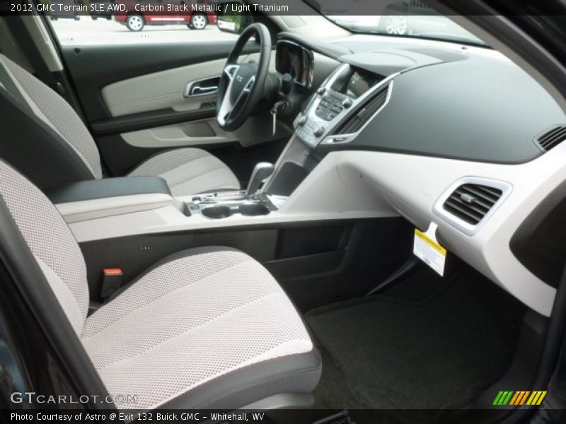 Carbon Black Metallic / Light Titanium 2012 GMC Terrain SLE AWD