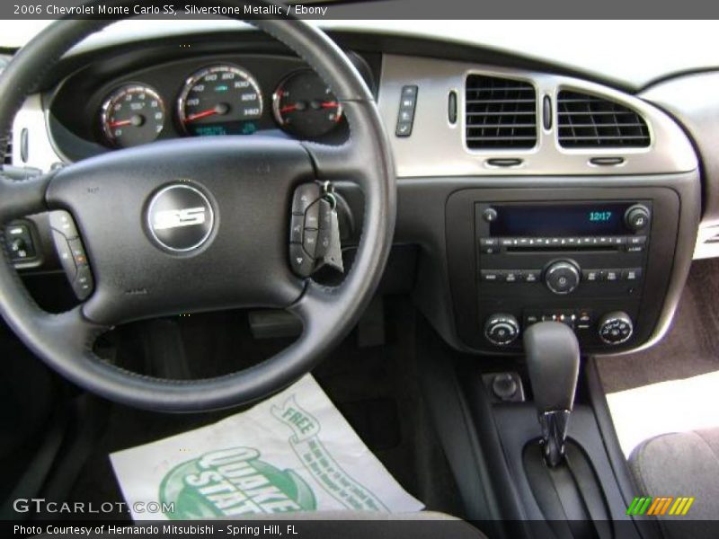 Silverstone Metallic / Ebony 2006 Chevrolet Monte Carlo SS