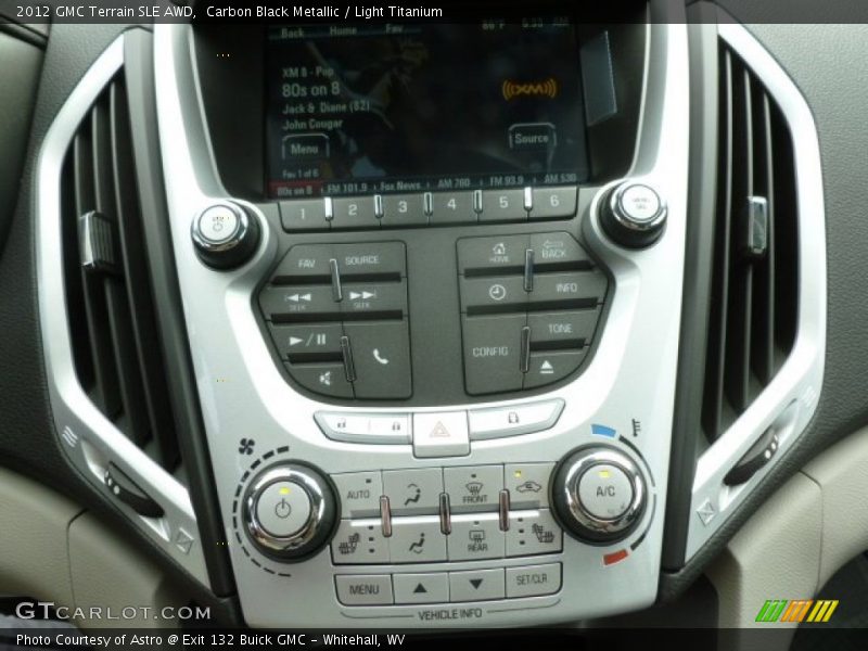 Carbon Black Metallic / Light Titanium 2012 GMC Terrain SLE AWD