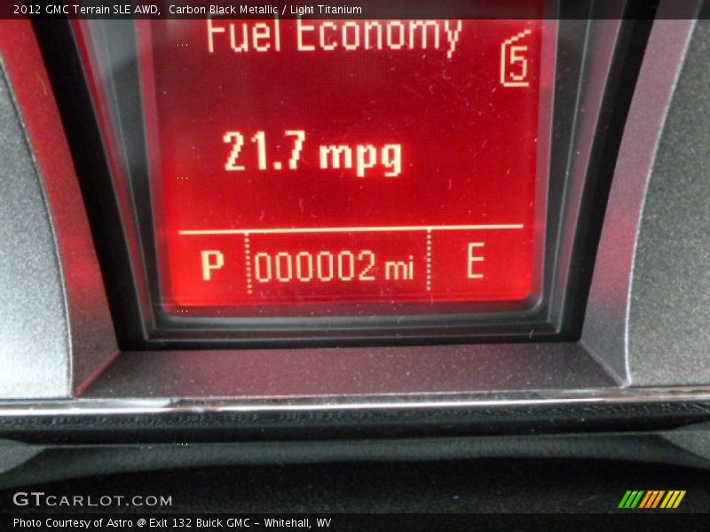 Carbon Black Metallic / Light Titanium 2012 GMC Terrain SLE AWD