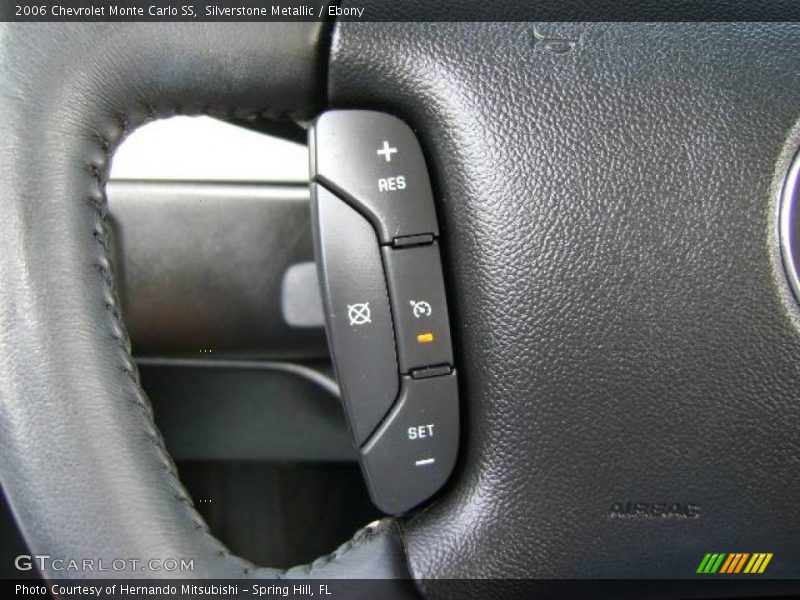 Silverstone Metallic / Ebony 2006 Chevrolet Monte Carlo SS