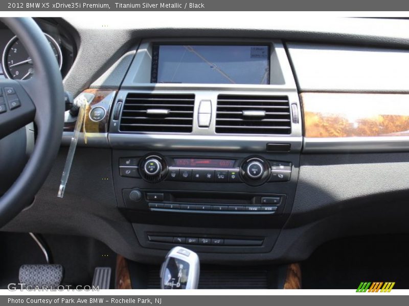 Titanium Silver Metallic / Black 2012 BMW X5 xDrive35i Premium