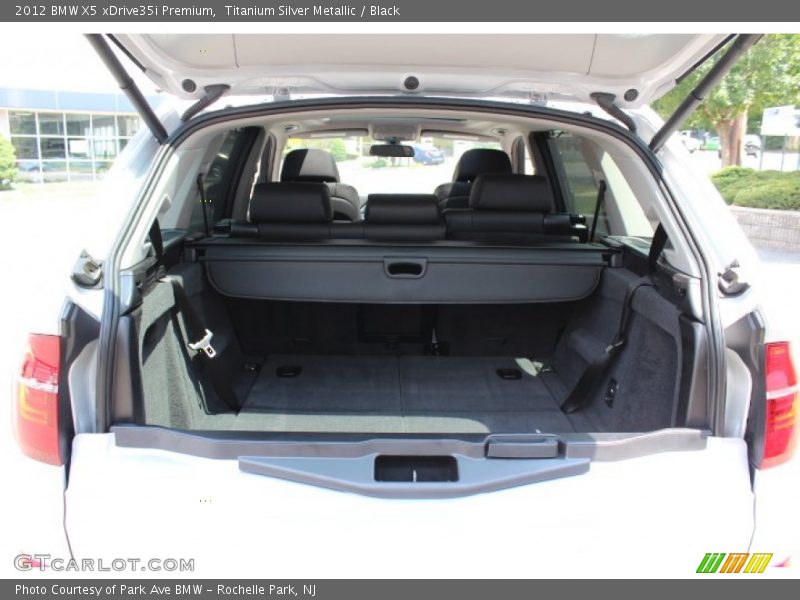 Titanium Silver Metallic / Black 2012 BMW X5 xDrive35i Premium