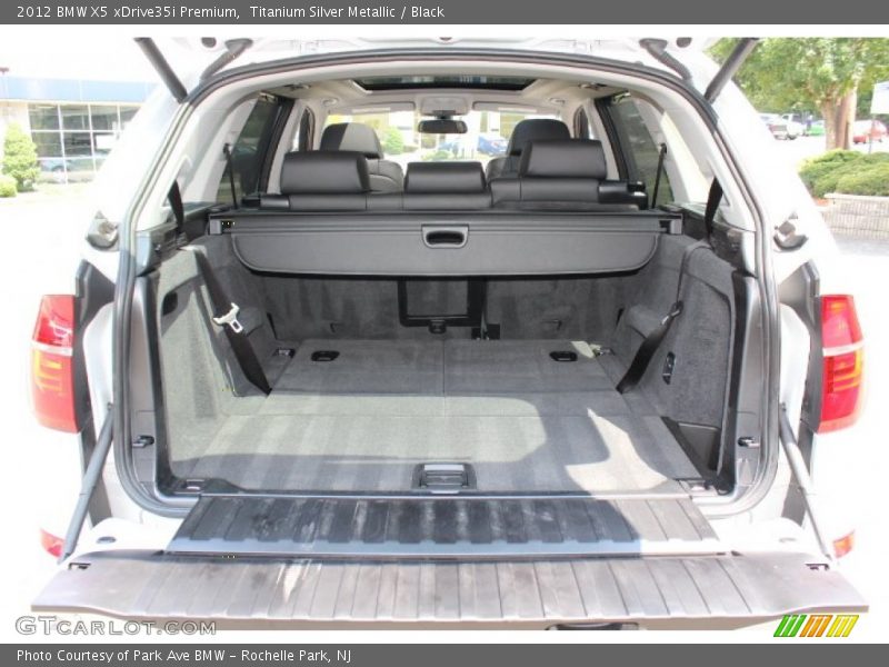 Titanium Silver Metallic / Black 2012 BMW X5 xDrive35i Premium