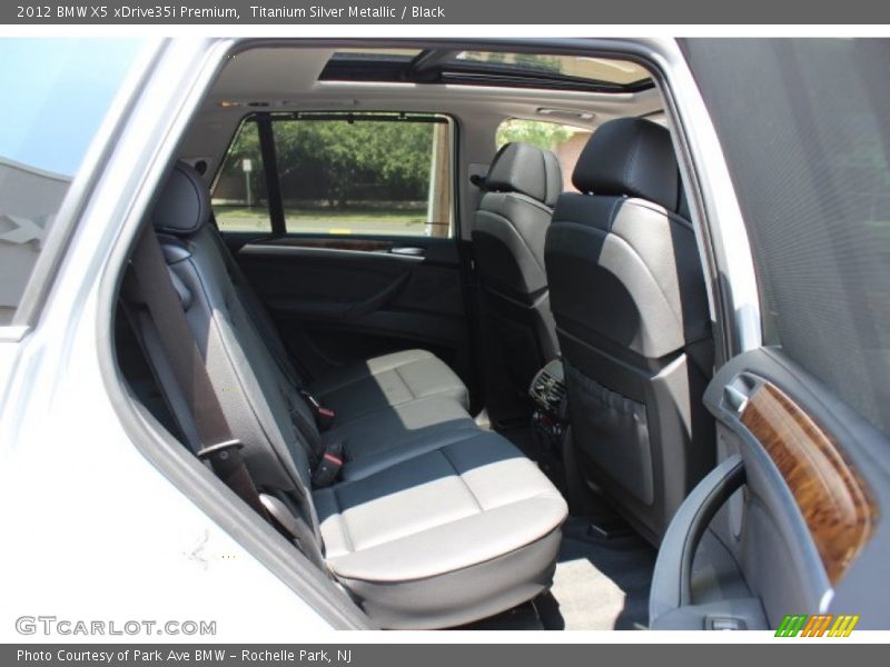 Titanium Silver Metallic / Black 2012 BMW X5 xDrive35i Premium