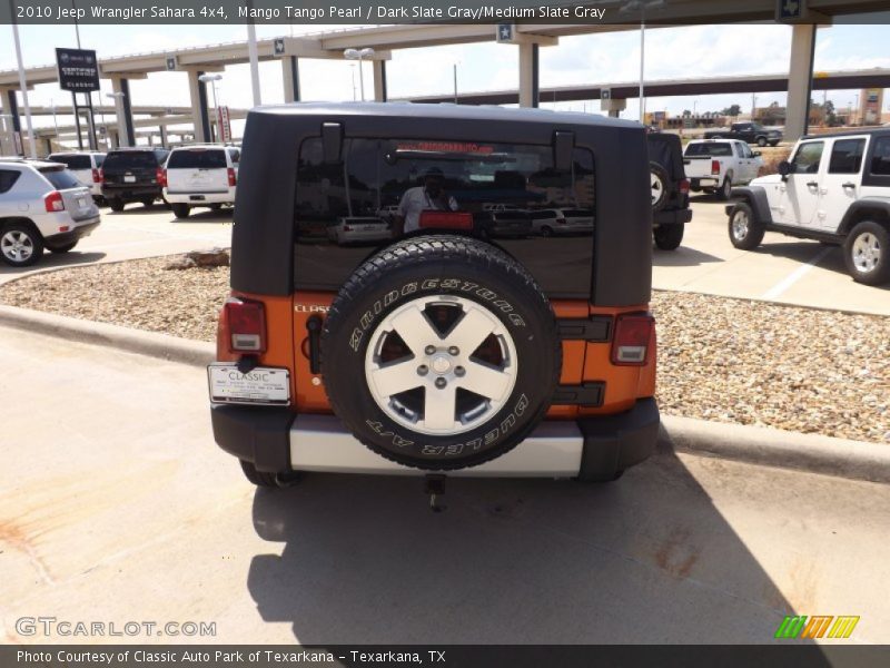 Mango Tango Pearl / Dark Slate Gray/Medium Slate Gray 2010 Jeep Wrangler Sahara 4x4