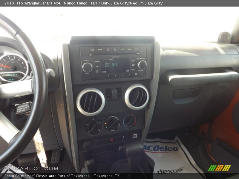 Mango Tango Pearl / Dark Slate Gray/Medium Slate Gray 2010 Jeep Wrangler Sahara 4x4