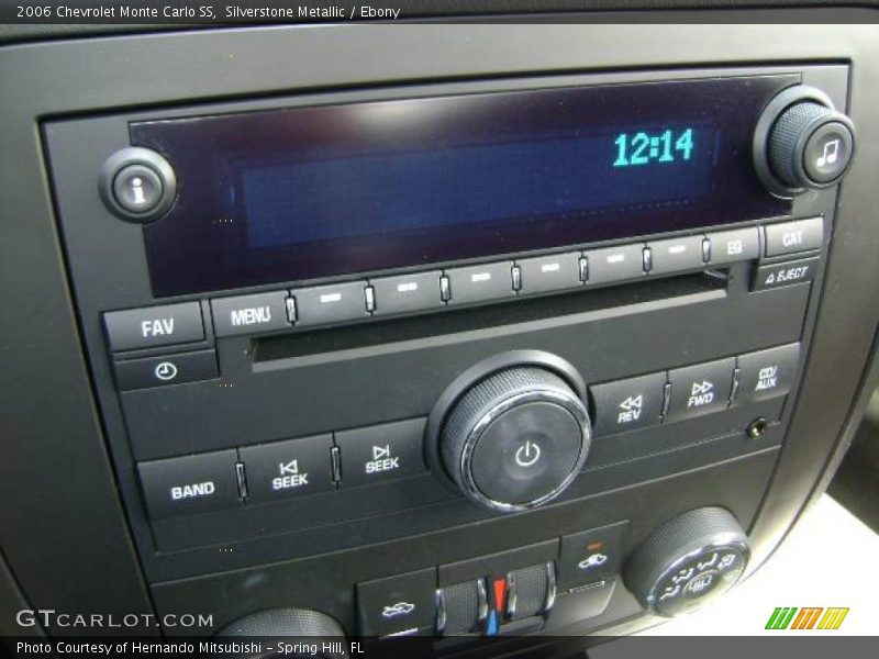 Silverstone Metallic / Ebony 2006 Chevrolet Monte Carlo SS