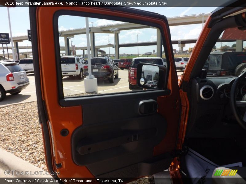 Mango Tango Pearl / Dark Slate Gray/Medium Slate Gray 2010 Jeep Wrangler Sahara 4x4