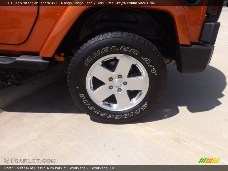 Mango Tango Pearl / Dark Slate Gray/Medium Slate Gray 2010 Jeep Wrangler Sahara 4x4