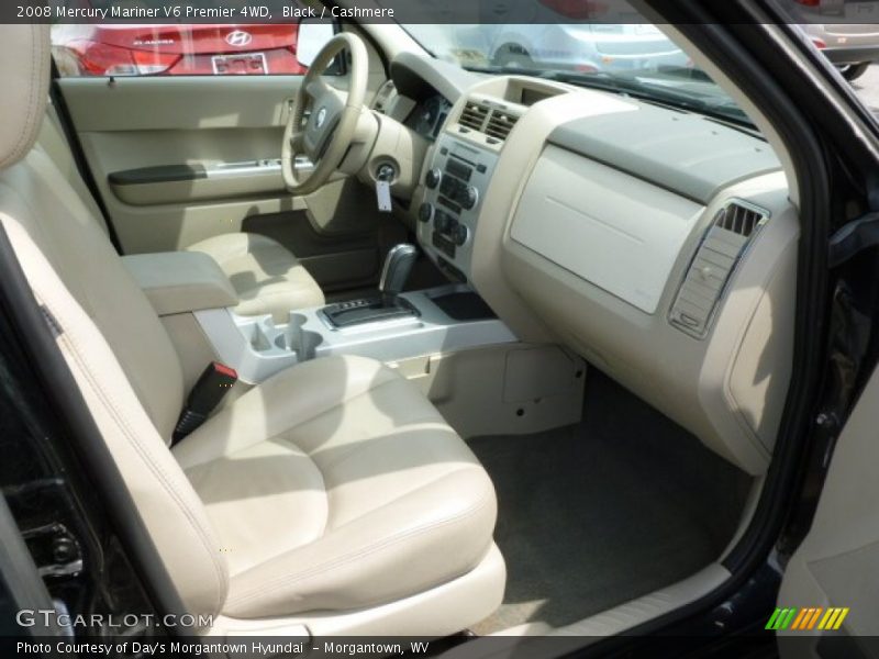 Black / Cashmere 2008 Mercury Mariner V6 Premier 4WD