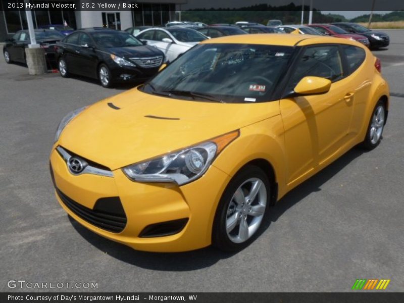 Front 3/4 View of 2013 Veloster 